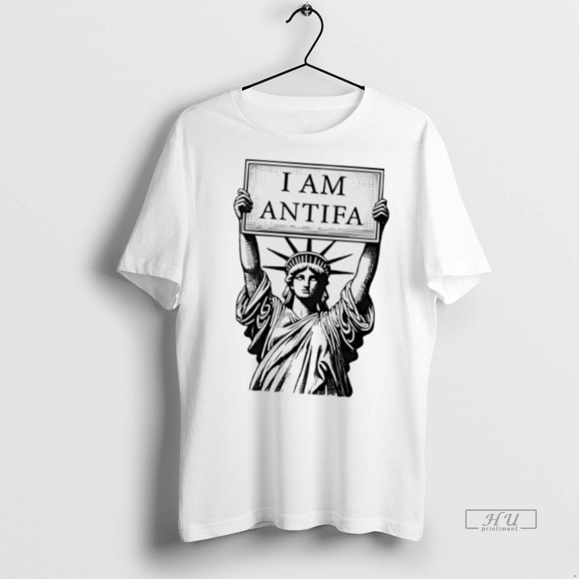 Officials Statue Of Liberty I Am Antifa Tee Shirt Sweater Hoodie