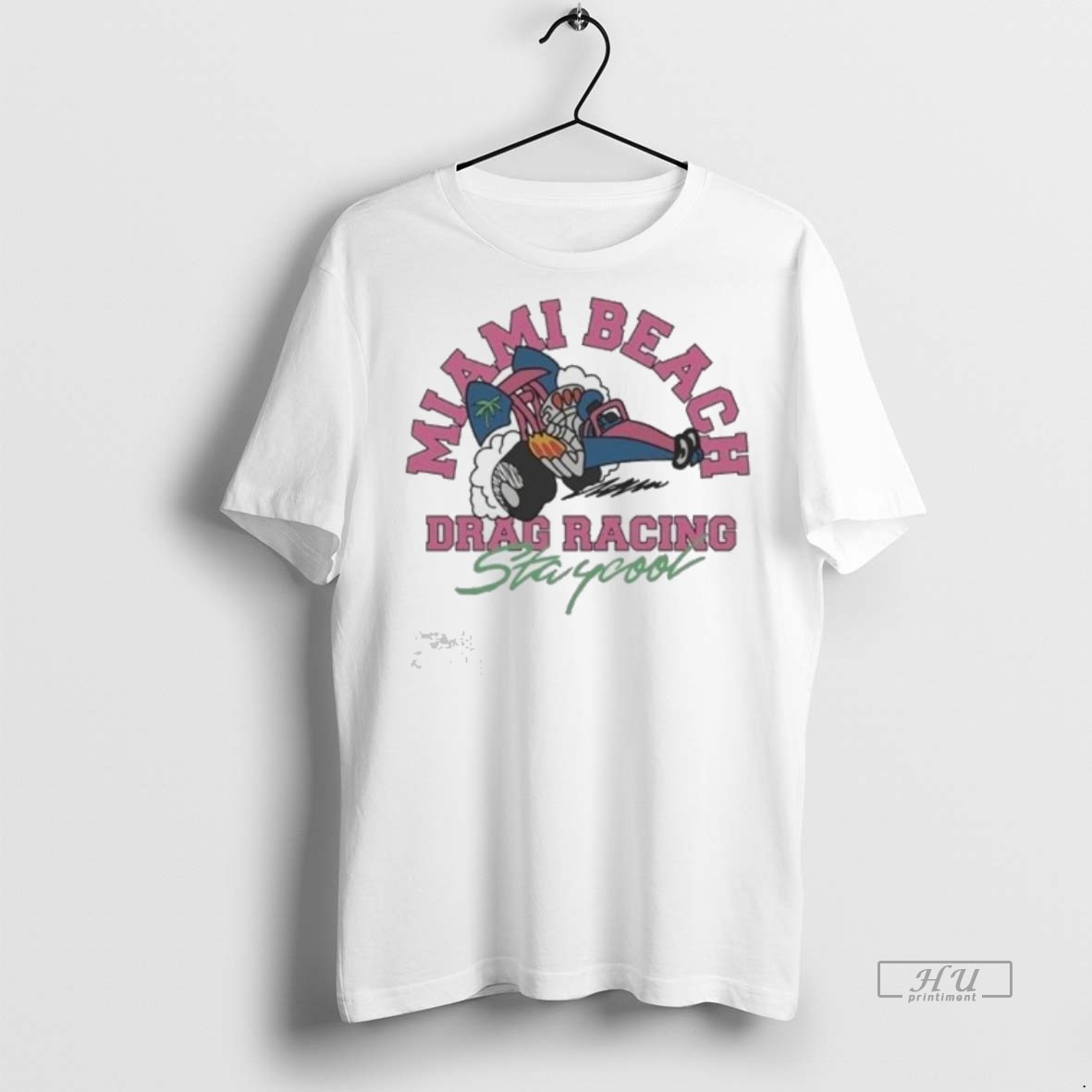 Officials Staycool Miami Beach Racing Tee Shirt Sweater Hoodie