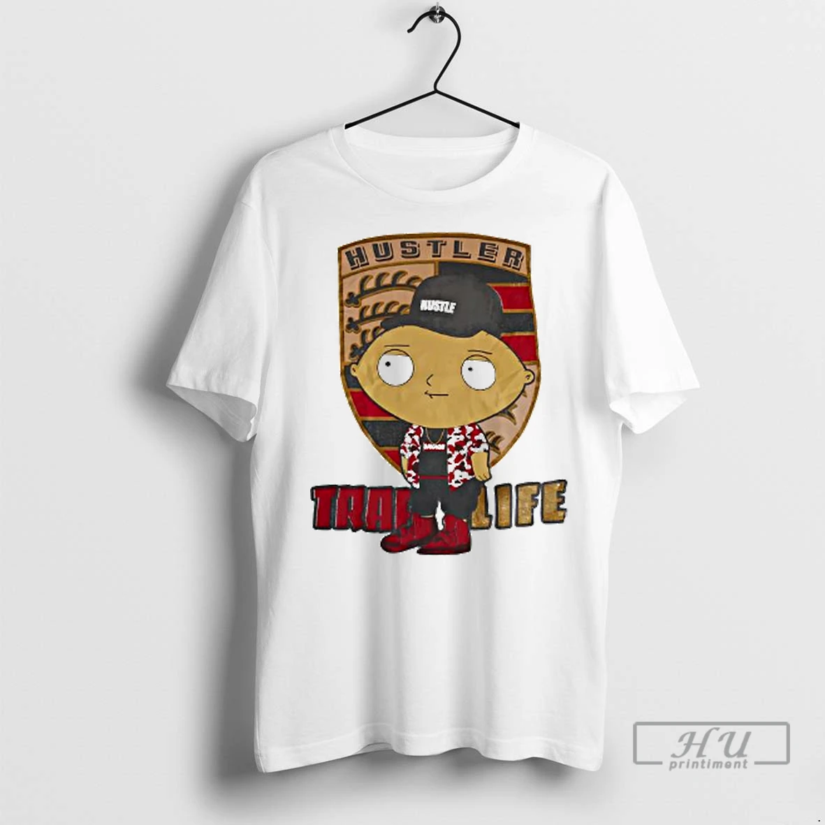 Officials Stewie Griffin Hustler Savage Trap Life Ladies T Shirt Sweatshirt