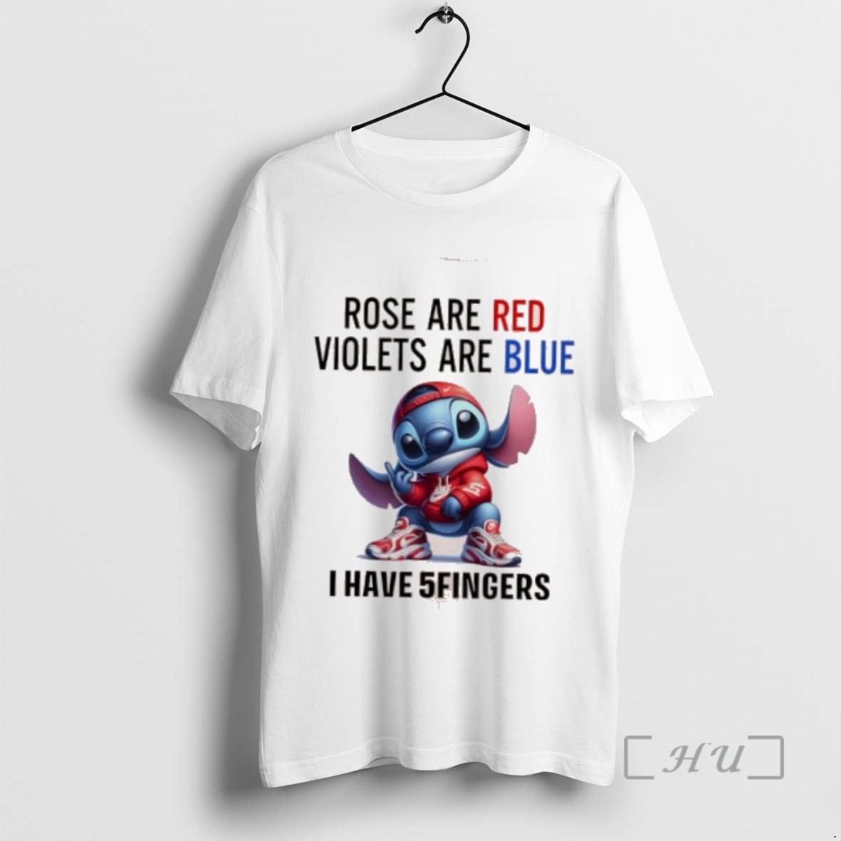 Officials Stitch Rose Are Red Violets Are Blue I Have 5fingers The Middle Ones For You Tee Sweater Hoodie