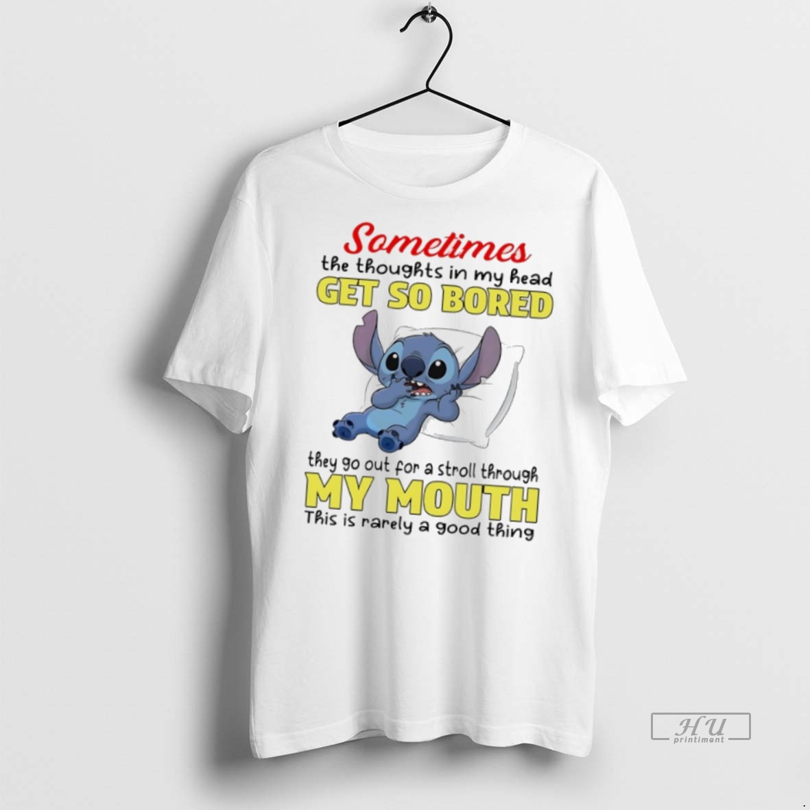 Officials Stitch Sometimes The Thoughts In My Head Get So Bored They Go Out For A Stroll Through My Mouth This Is Rarely A Good Thing Tee Shirt Sweater Hoodie