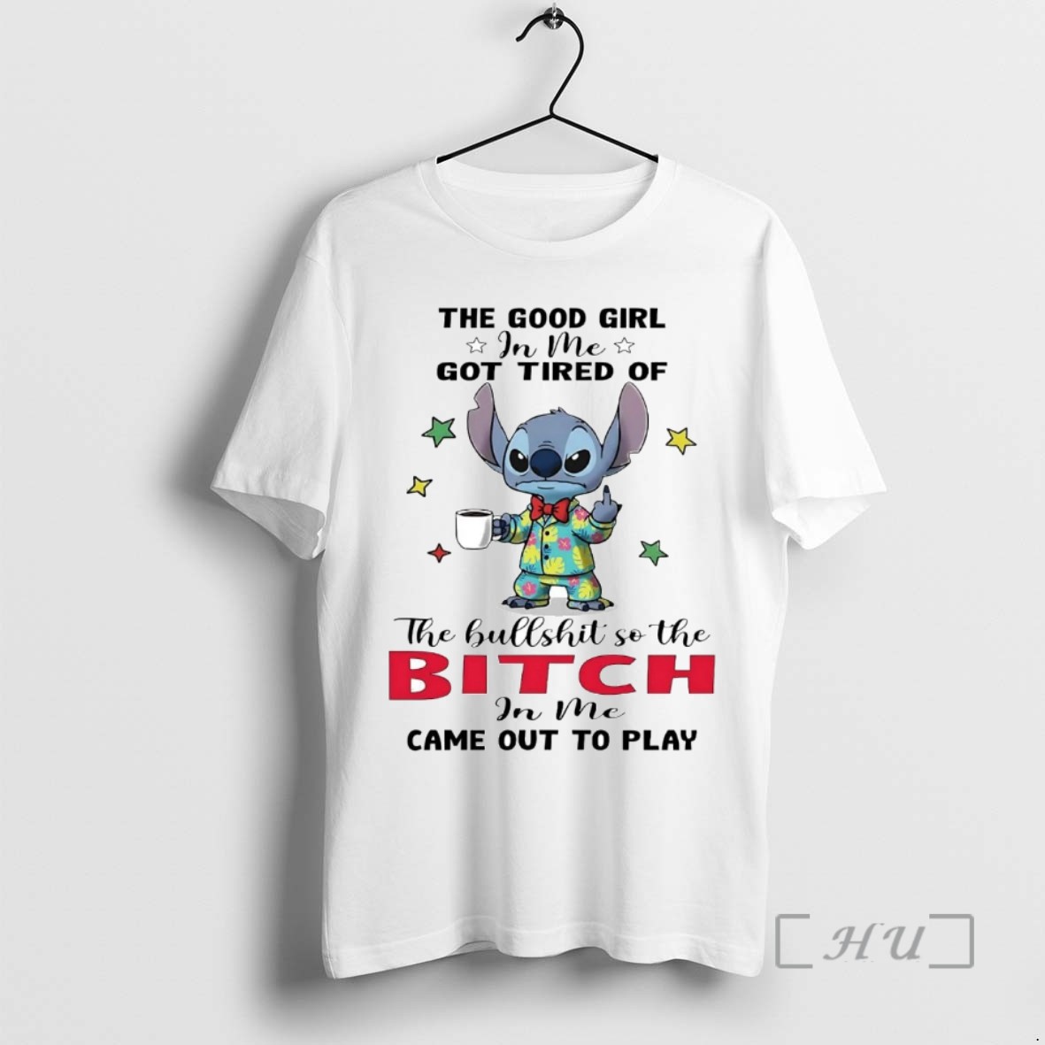 Officials Stitch The Good Girl In Me Got Tired Of The Bullshit So The Bitch Shirts Sweater Hoodie