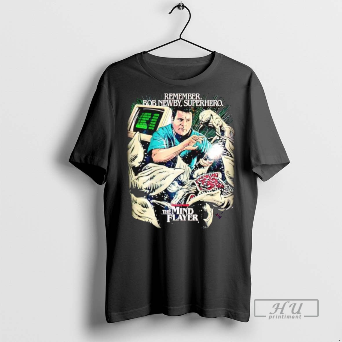 Officials Stranger Things Season 2 X Butcher Billy The Mind Flayer Remember Bob Newby Superhero T Shirt Sweatshirt Hoodies