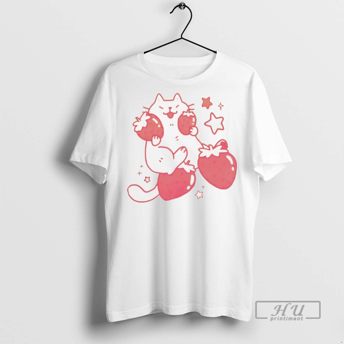 Officials Strawberry Bliss Cat T Shirts Sweatshirt