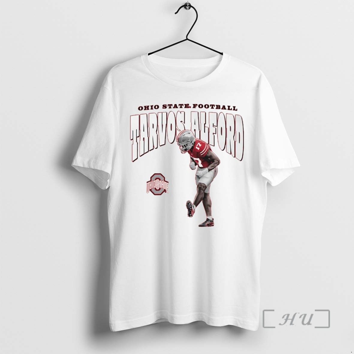 Officials Tarvos Alford Illustrated Celebration Ohio State Football T Shirt Sweater Hoodie