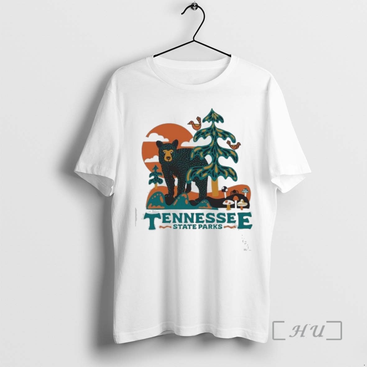 Officials Tennessee State Parks Bear In The Woods T Shirt Sweater Hoodie