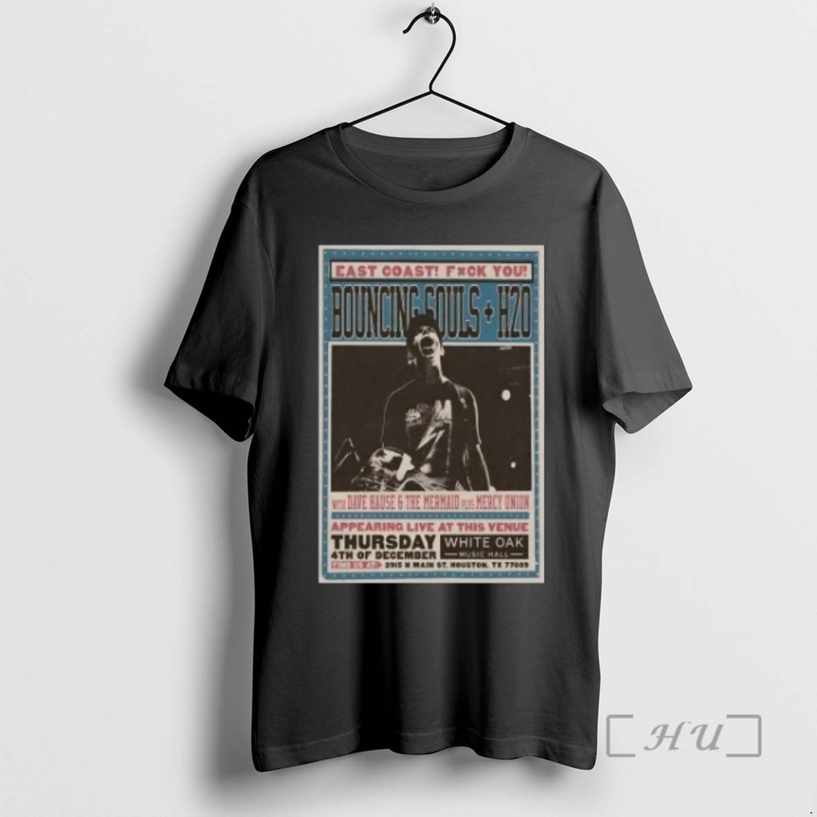 Officials The Bouncing Souls White Oak Music Hall On Dec 4 2025 Tee Shirt Sweater Hoodie