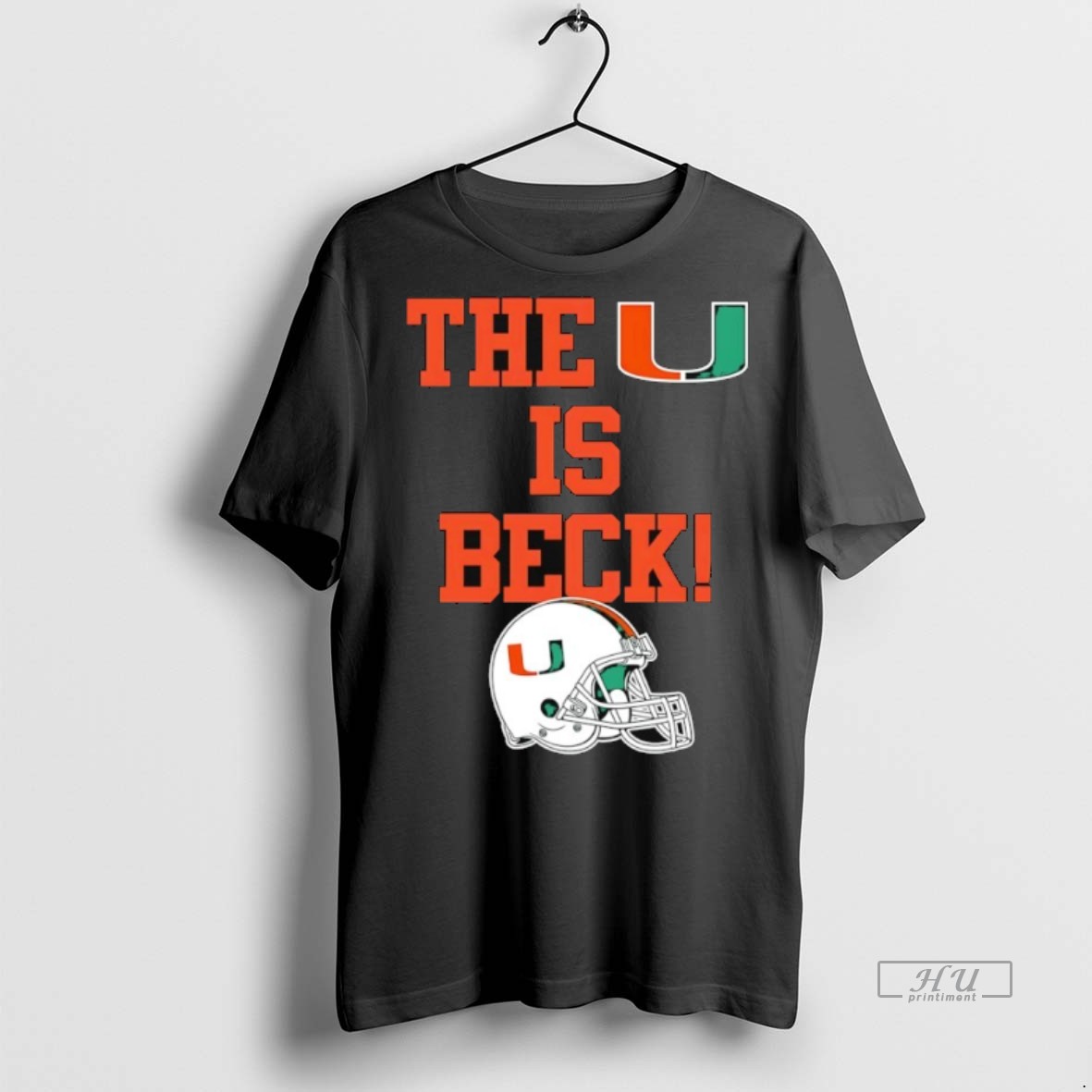 Officials The U Is Beck Miami Hurricanes T Shirt Sweater Hoodie