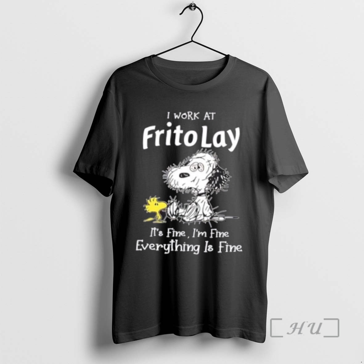 Officials Tired Snoopy I Work At Frito Lay Its Fine Im Fine Everything Is Fine T Shirts Sweater Hoodie