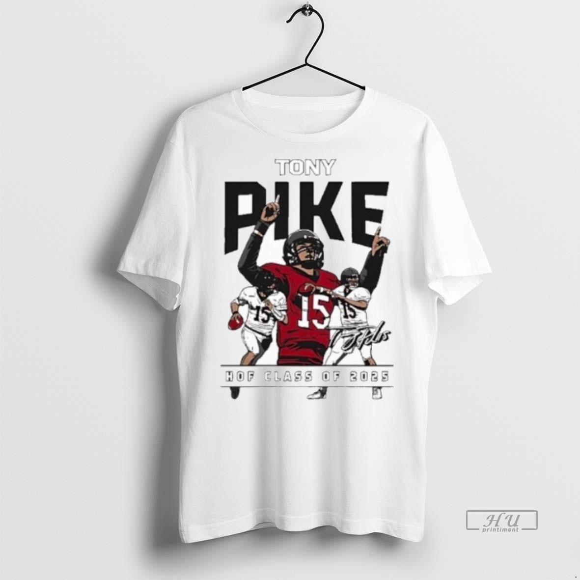 Officials Tony Pike Hof Class Of 2025 Graphic Tee Shirt Sweater Hoodie