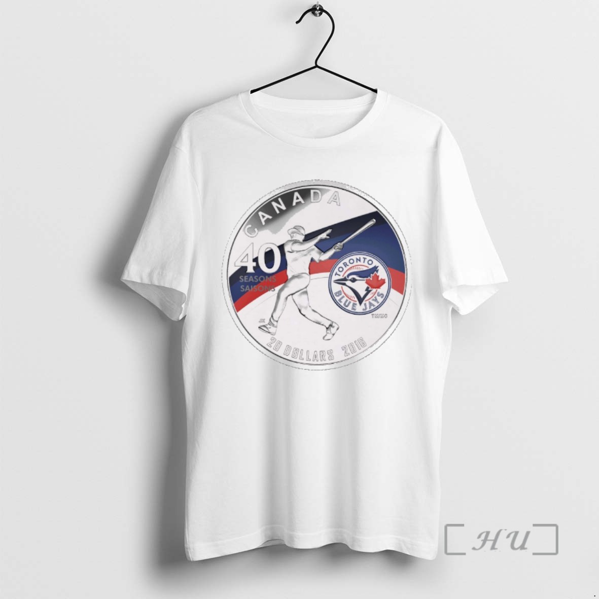 Officials Toronto Blue Jays Mlb World Series Canada Team 20 Dollars 2016 40 Seasons T Shirt Sweater Hoodie