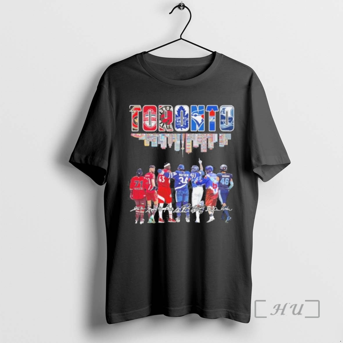 Officials Toronto Skyline Sports Teams All Players T Shirt Sweater Hoodie