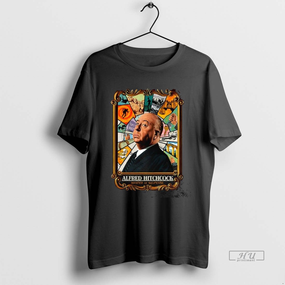 Officials Trending Alfred Hitchcock Master Of Suspense Portrait Tee Shirt Sweater Hoodie
