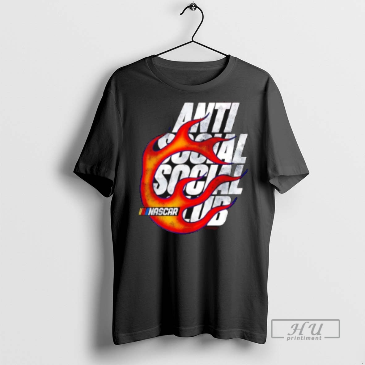 Officials Trending Anti Social Social Club Nascar Daytona Logo T Shirt Sweatshirt Hoodies