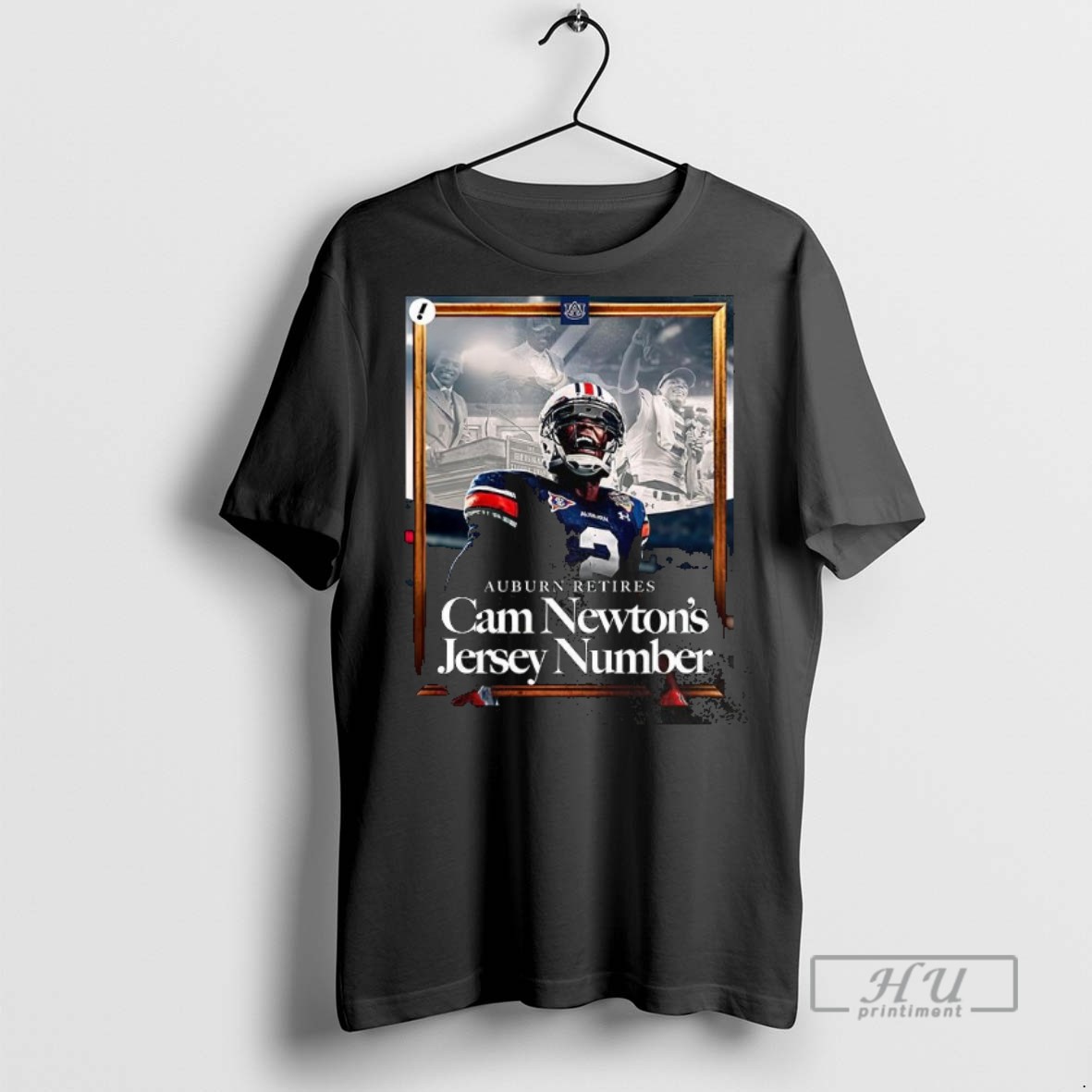 Officials Trending Auburn Retires Cam Newtons Jersey Number Graphic Tee Shirt Sweatshirt Hoodies