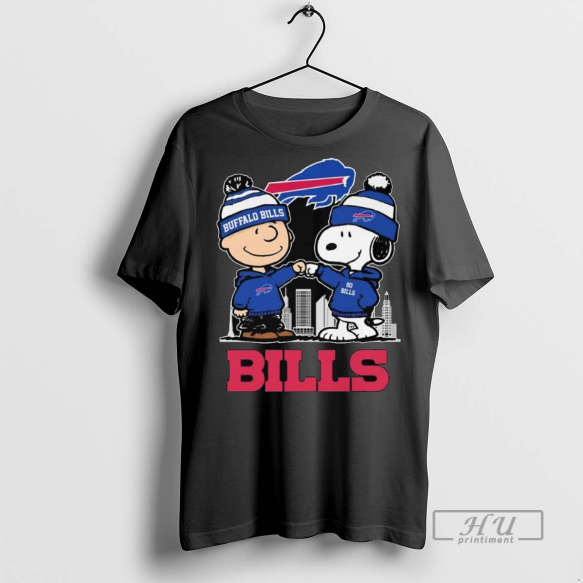 Officials Trending Charlie Brown And Snoopy Buffalo Bills 2025 Long Sleve T Shirt Sweatshirt