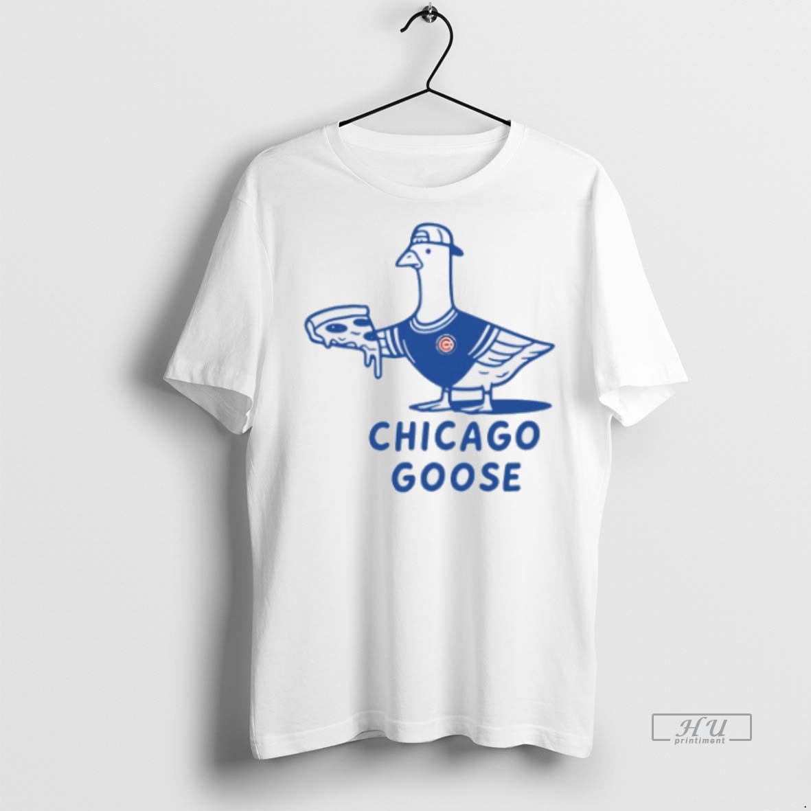 Officials Trending Chicago Cubs Goose Eat Pizza T Shirt Sweater Hoodie