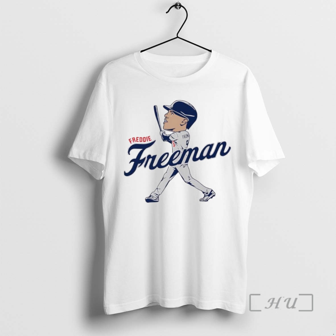 Officials Trending Freddie Freeman Caricature Los Angeles Dodgers Mlb Tee Shirt Sweater Hoodie