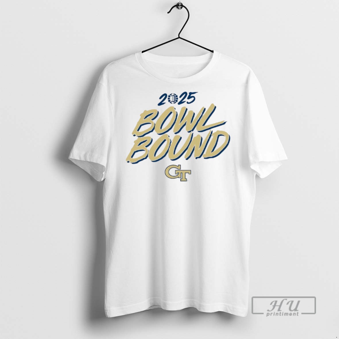Officials Trending Georgia Tech Yellow Jackets 2025 Bowl Bound Logo T Shirt Sweatshirt Hoodies