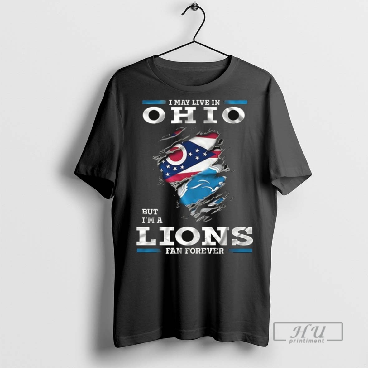 Officials Trending I May Live In Ohio But Im A Detroit Lions Fan Forever Ceramic Ceramic And Classic Dad Cap Tee Shirt Sweatshirt