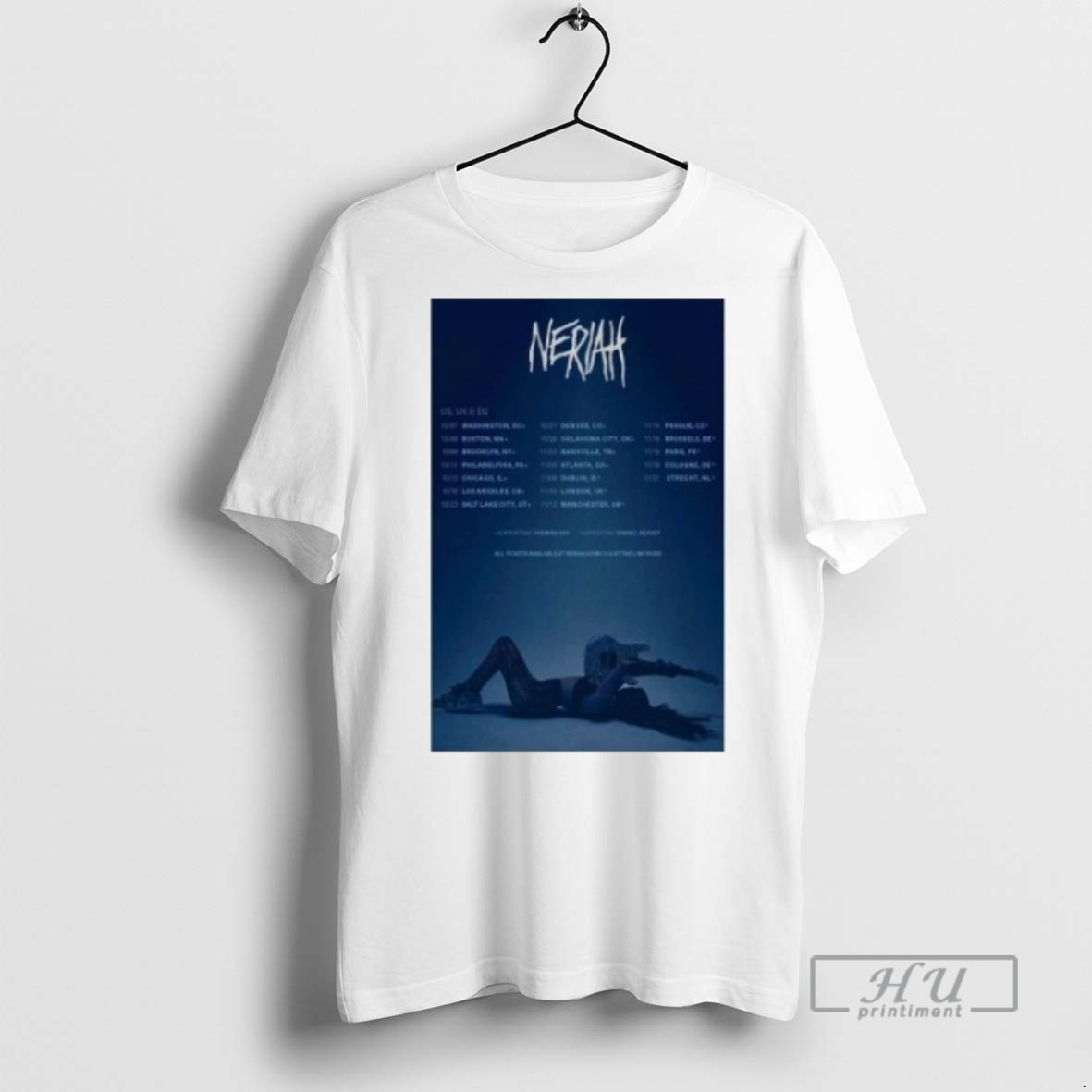 Officials Trending Neriah Europe Tour 2025 T Shirt Sweatshirt Hoodies