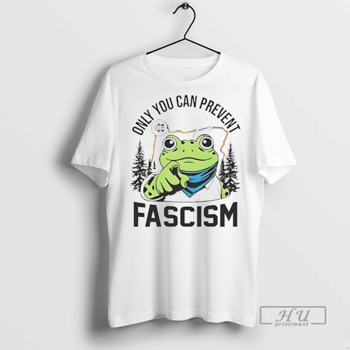 Officials Trending Only You Can Prevent Fascism Portland Frog T Shirt Sweatshirt Hoodies