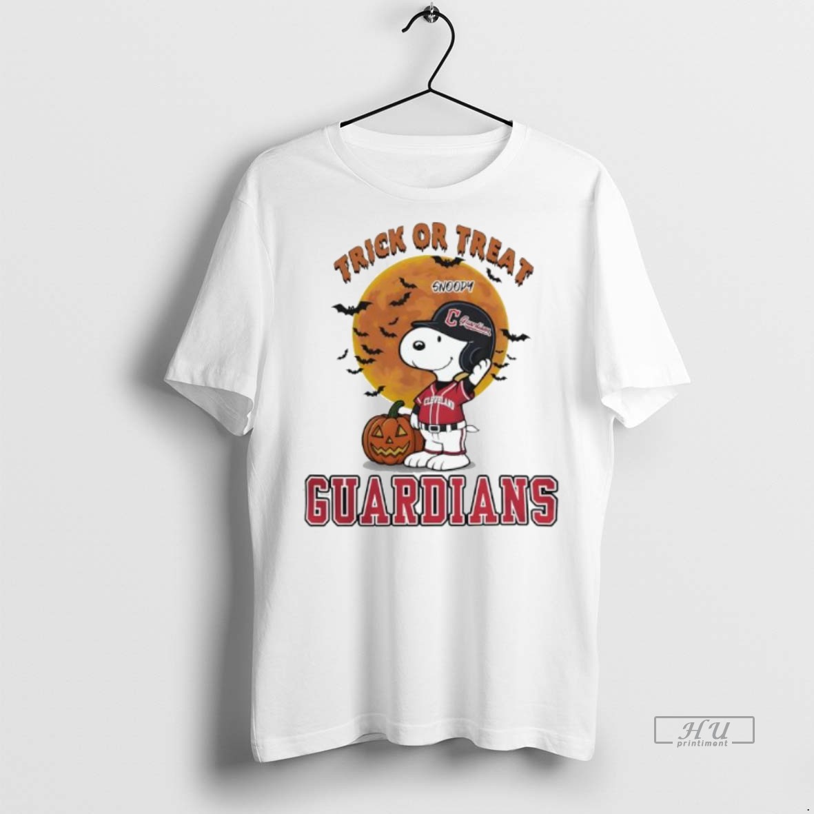 Officials Trending Peanuts Snoopy X Cleveland Guardians Trick Or Treat Halloween 2025 Tee Shirt Sweater Hoodie