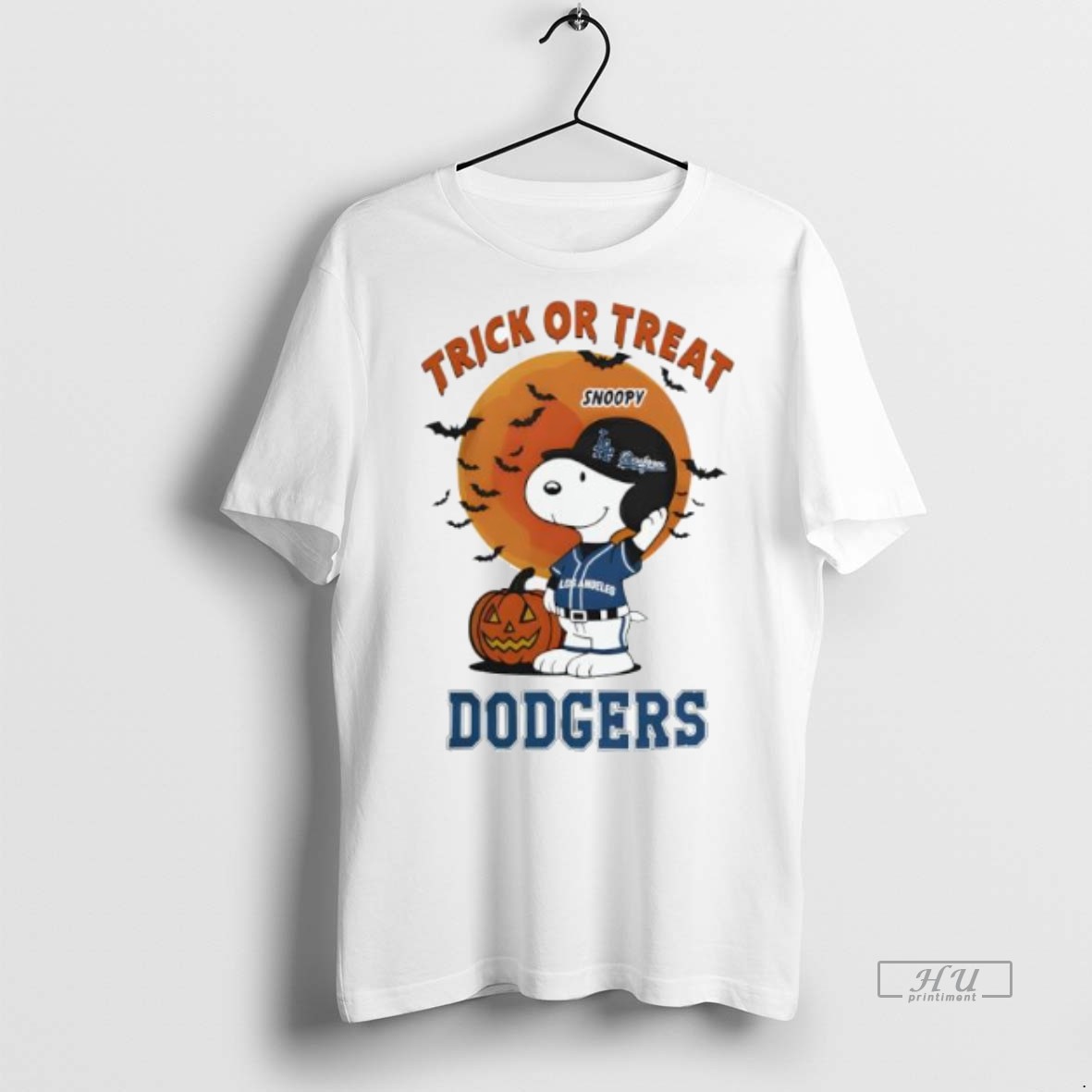 Officials Trending Peanuts Snoopy X Los Angeles Dodgers Trick Or Treat Halloween 2025 Tee Shirt Sweater Hoodie