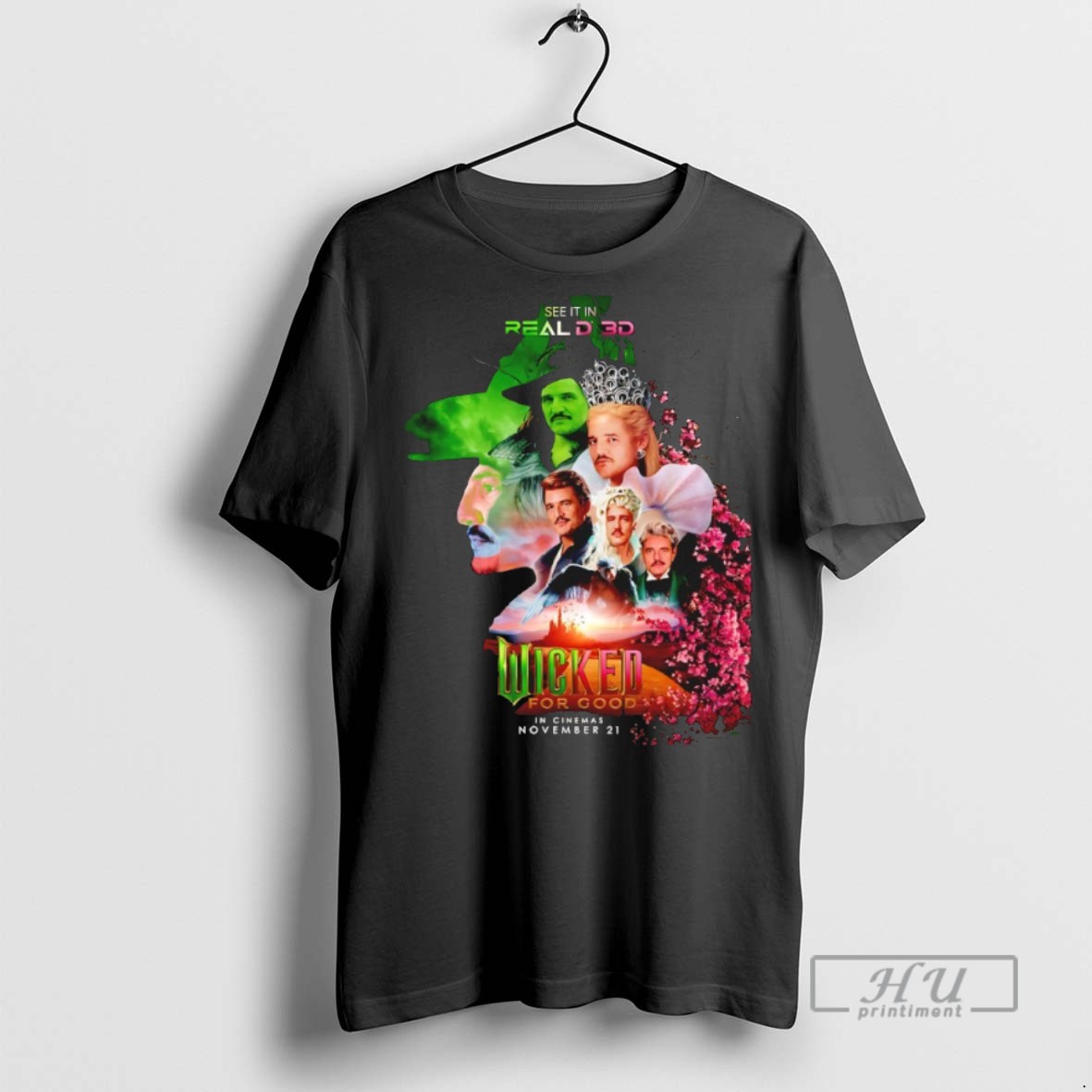 Officials Trending Pedro Pascal Wicked For Good T Shirt Sweatshirt Hoodies