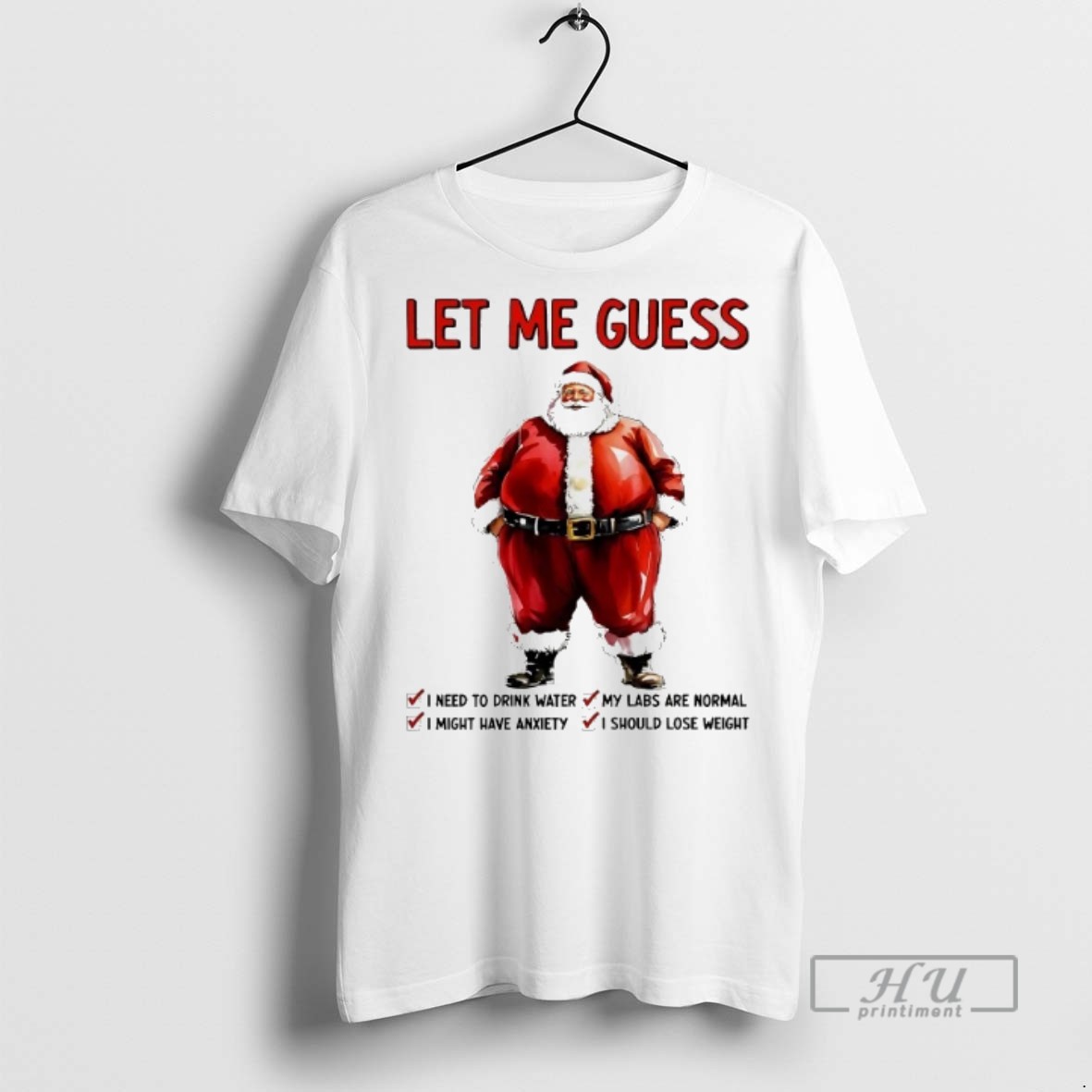 Officials Trending Santa Let Me Guess I Need To Drink Water Christmas Graphic Tee Shirt Sweatshirt Hoodies