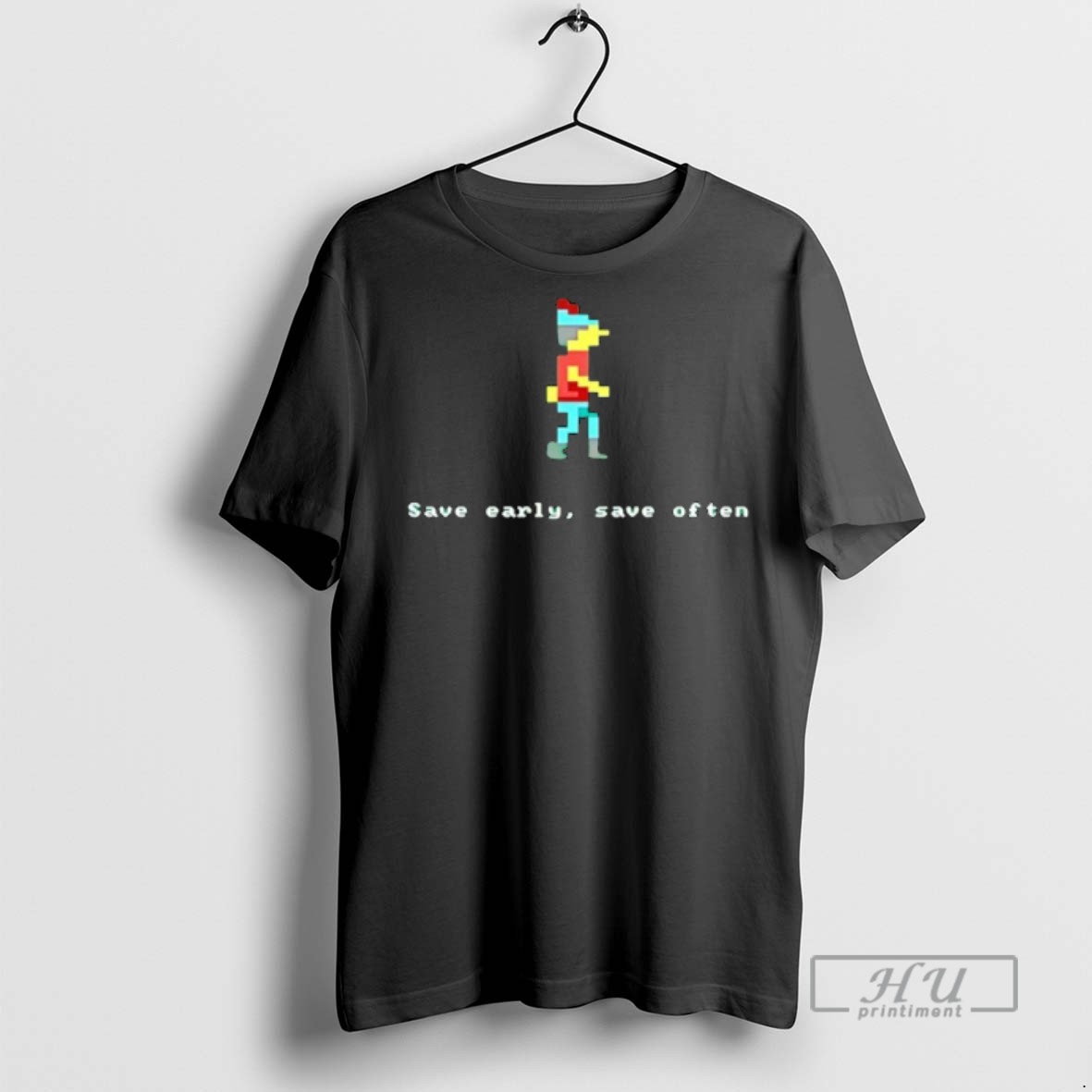Officials Trending Save Early Save Often Pixel T Shirt Sweatshirt Hoodies