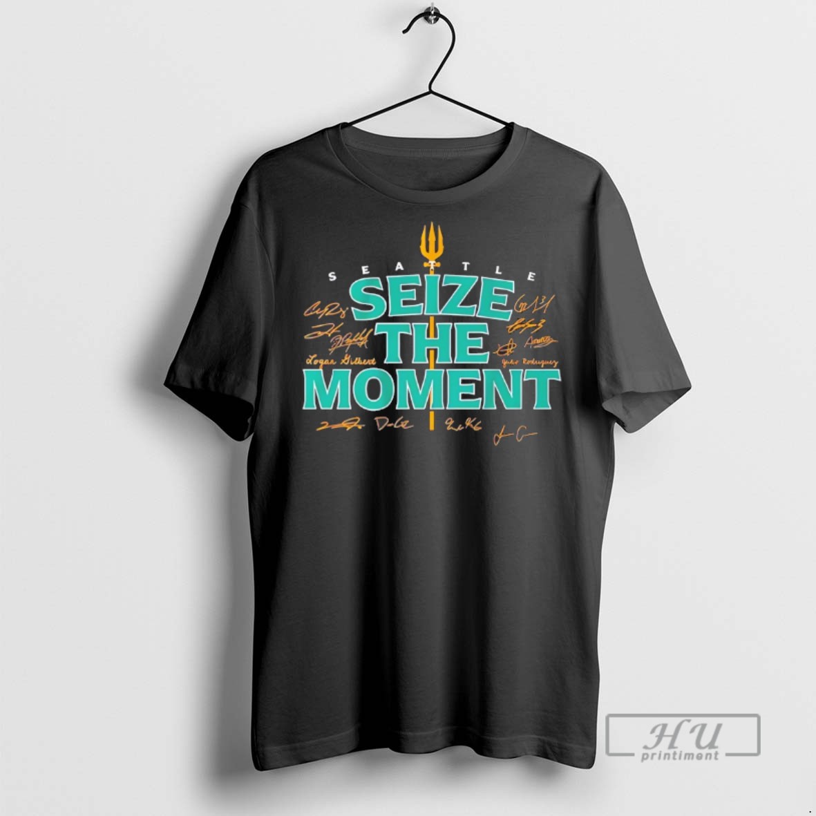 Officials Trending Seize The Moment Seattle Mariners Signatures T Shirt Sweatshirt Hoodies
