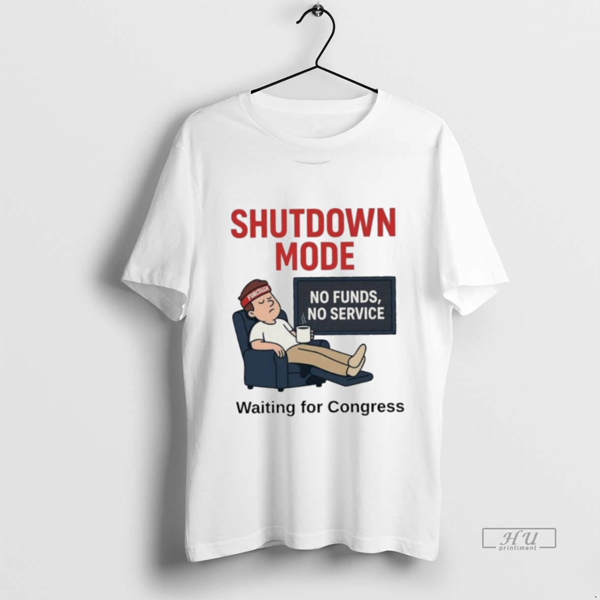 Officials Trending Shutdown Mode No Funds No Service Waiting For Congress Tee Shirt Sweater Hoodie