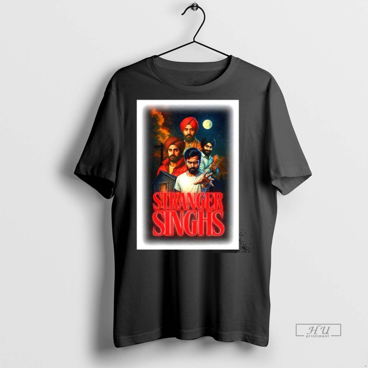 Officials Trending Stranger Singhs Indian Stranger Thingstv Series Parody Tee Shirt Sweater Hoodie