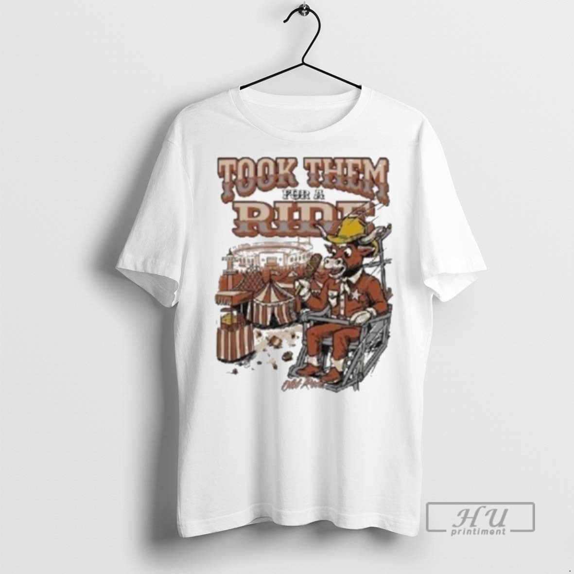 Officials Trending Texas Longhorns Took Them For A Ride T Shirt Sweatshirt Hoodies