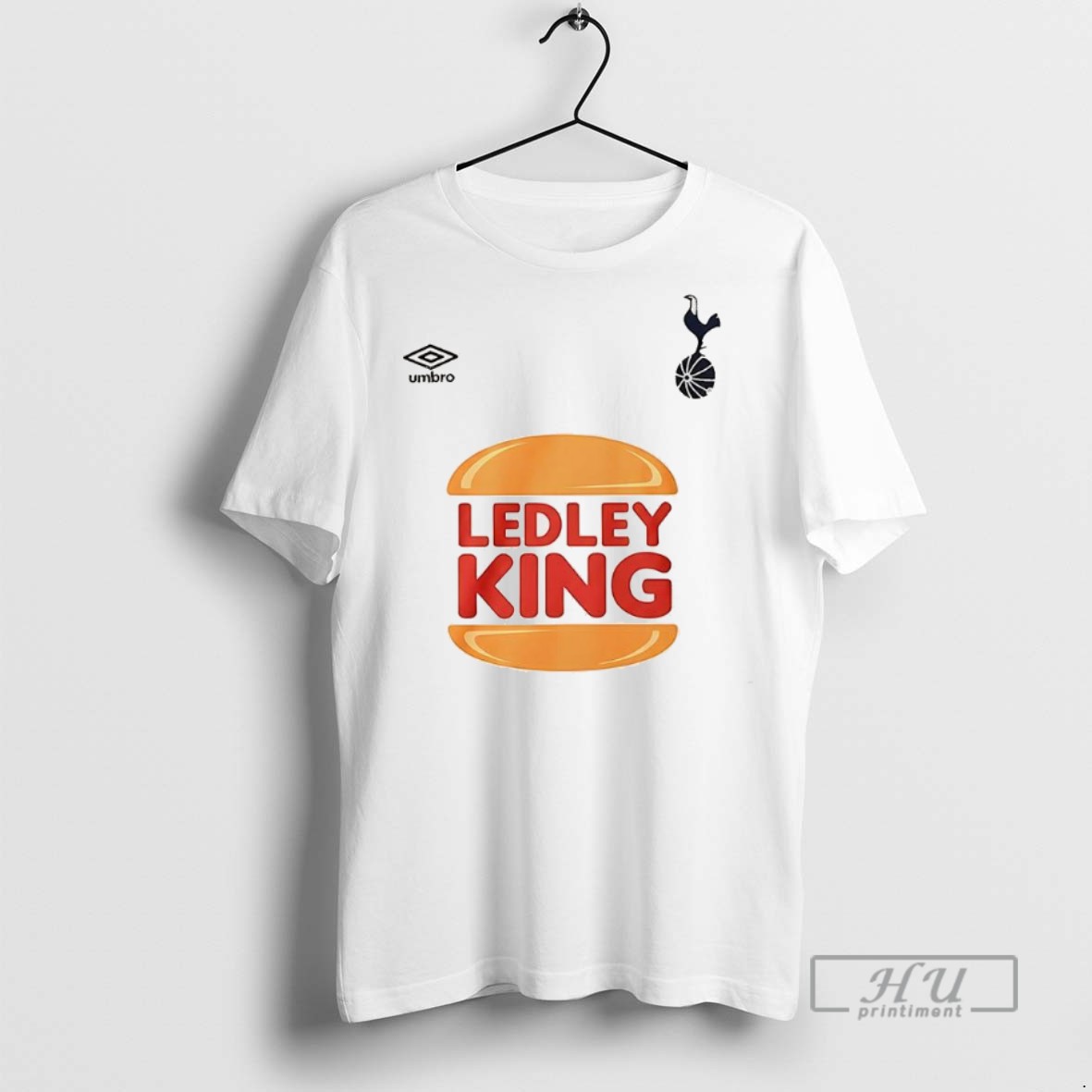 Officials Trending Tottenham Hotspur X Ledley King Hamburger Graphic Tee Shirt Sweatshirt Hoodies