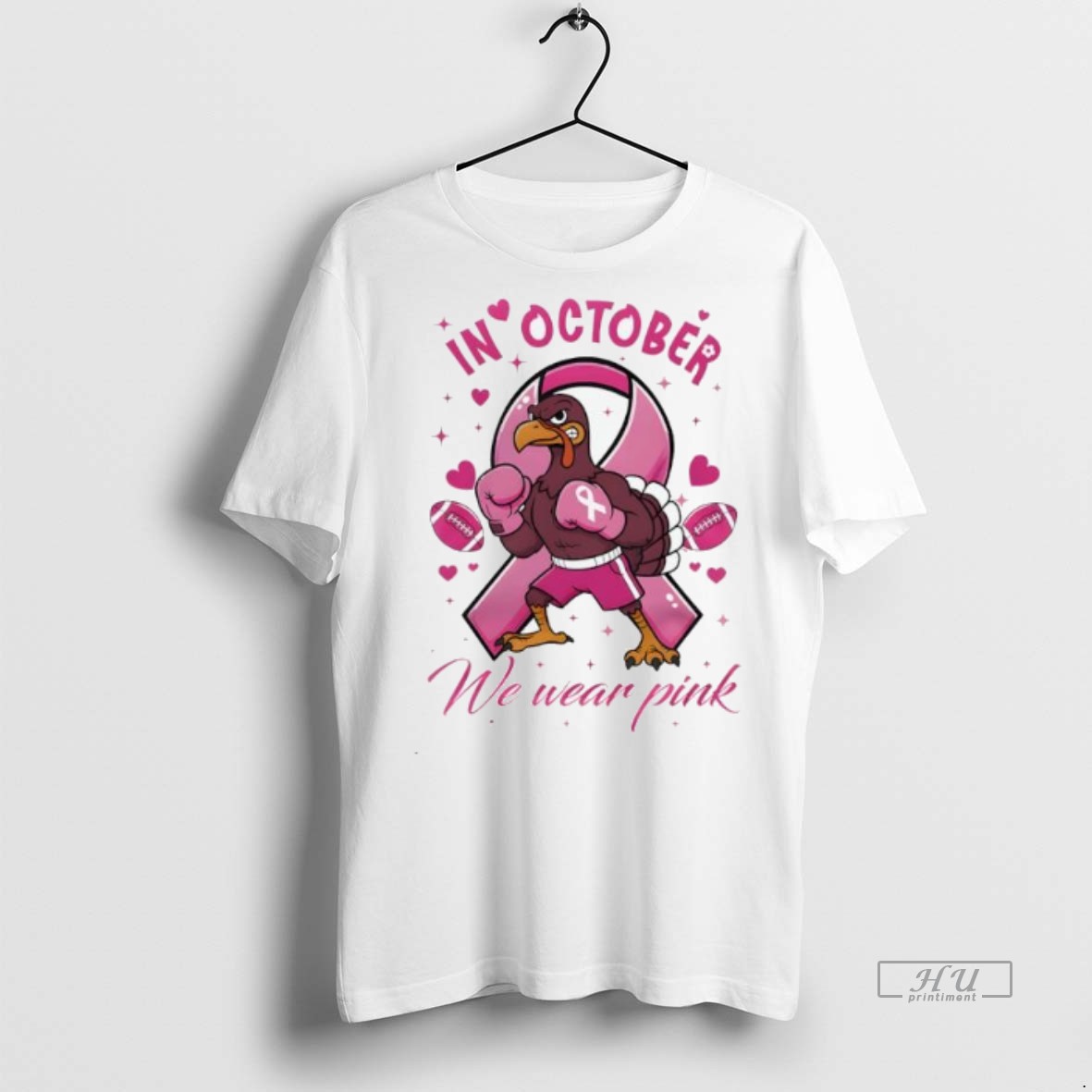 Officials Trending Virginia Tech Hokies Tackle Cancer Win Together In October We Wear Pink Tee Shirt Sweater Hoodie