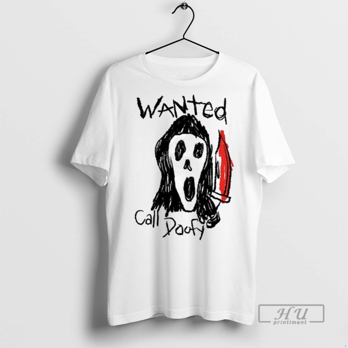 Officials Trending Wanted Call Doofy Halloween Two Sided Mugs And Graphic Tee Shirt Sweatshirt Hoodies