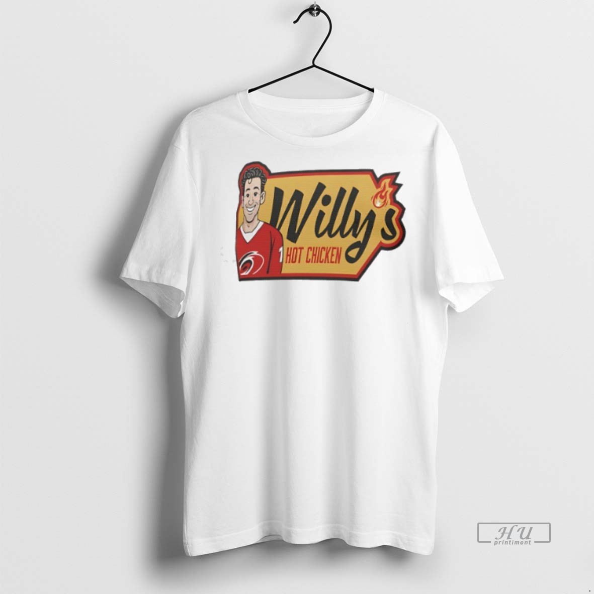 Officials Trending Willys Hot Chicken Carolina Hurricanes Tee Shirt Sweater Hoodie