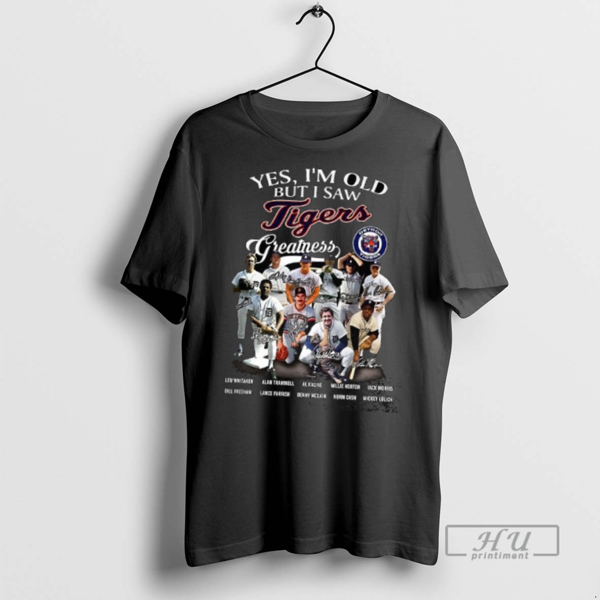 Officials Trending Yes Im Old But I Saw Tigers Greatness Legend Signature T Shirt Sweatshirt