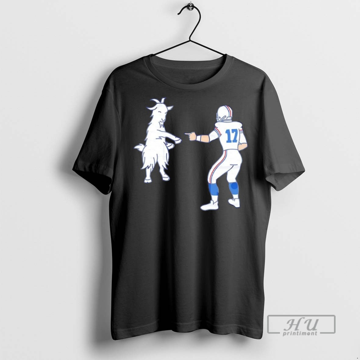 Officials Trending Youre The Goat Josh Allen Graphic Tee Shirt Sweatshirt Hoodies