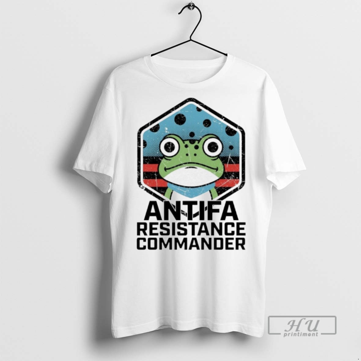 Officials Trending Antifa Resistance Commander Portland Frog T Shirt Sweatshirt Hoodies