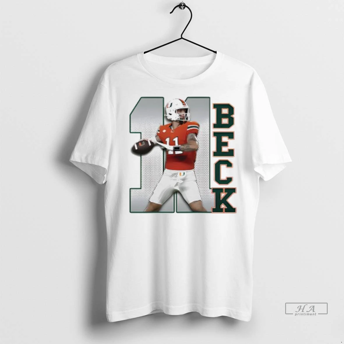 Officials Trendy Miami Hurricanes Beck 11 New Ladies Shirt Sweater