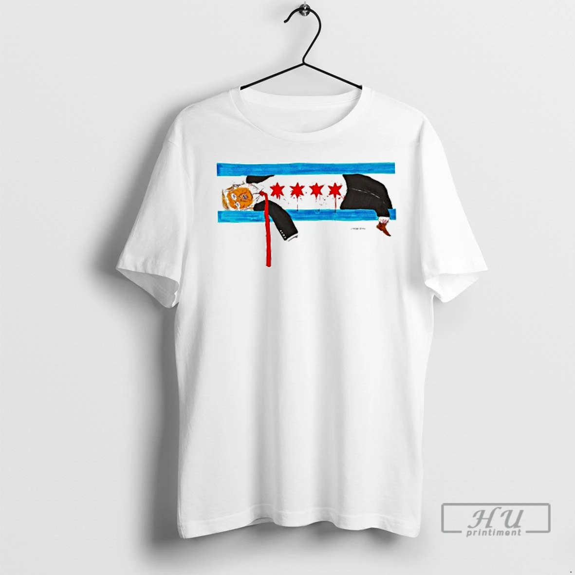 Officials Trump Chicago Flag T Shirt Sweatshirt