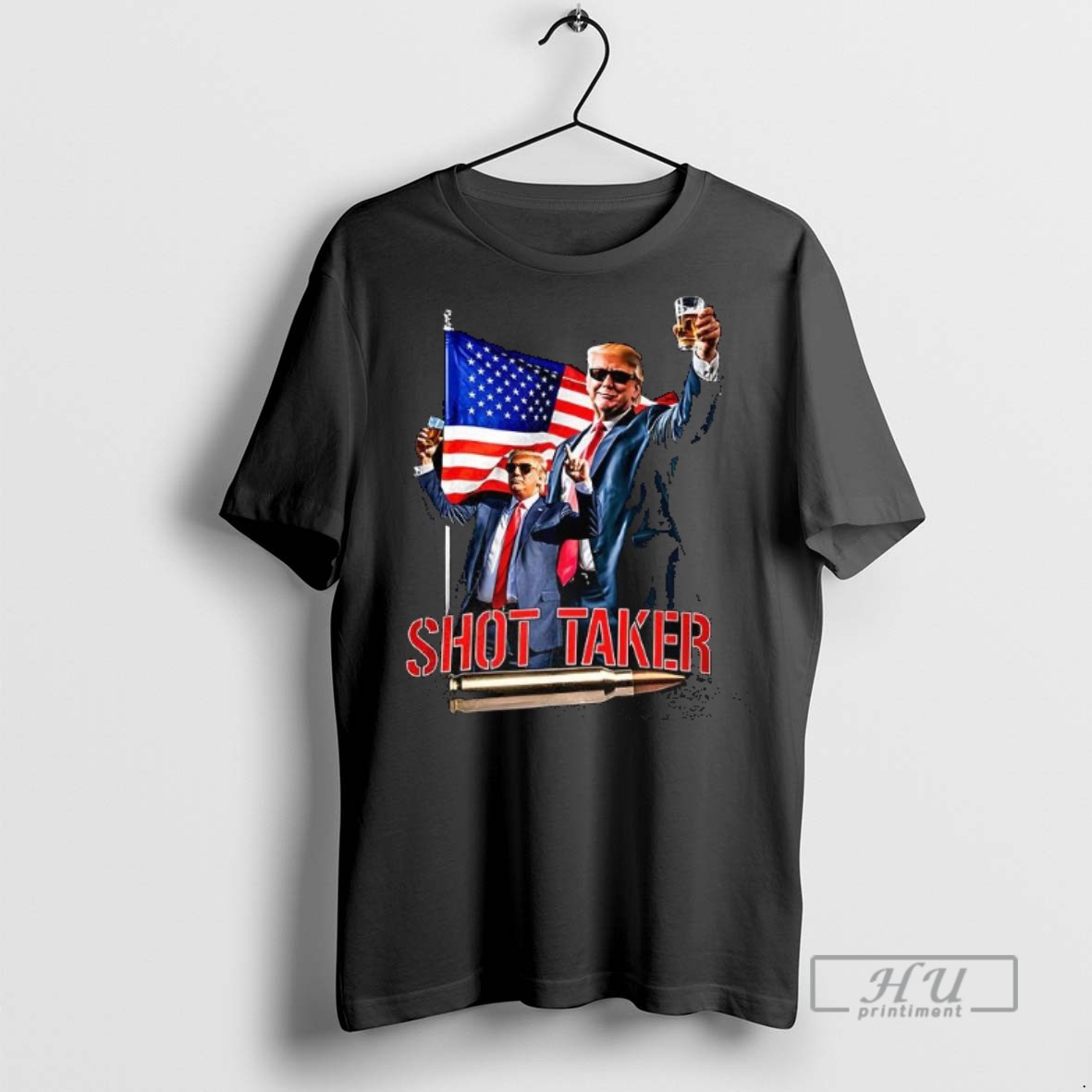 Officials Trump Shot Taker Patriotic T Shirt Sweatshirt