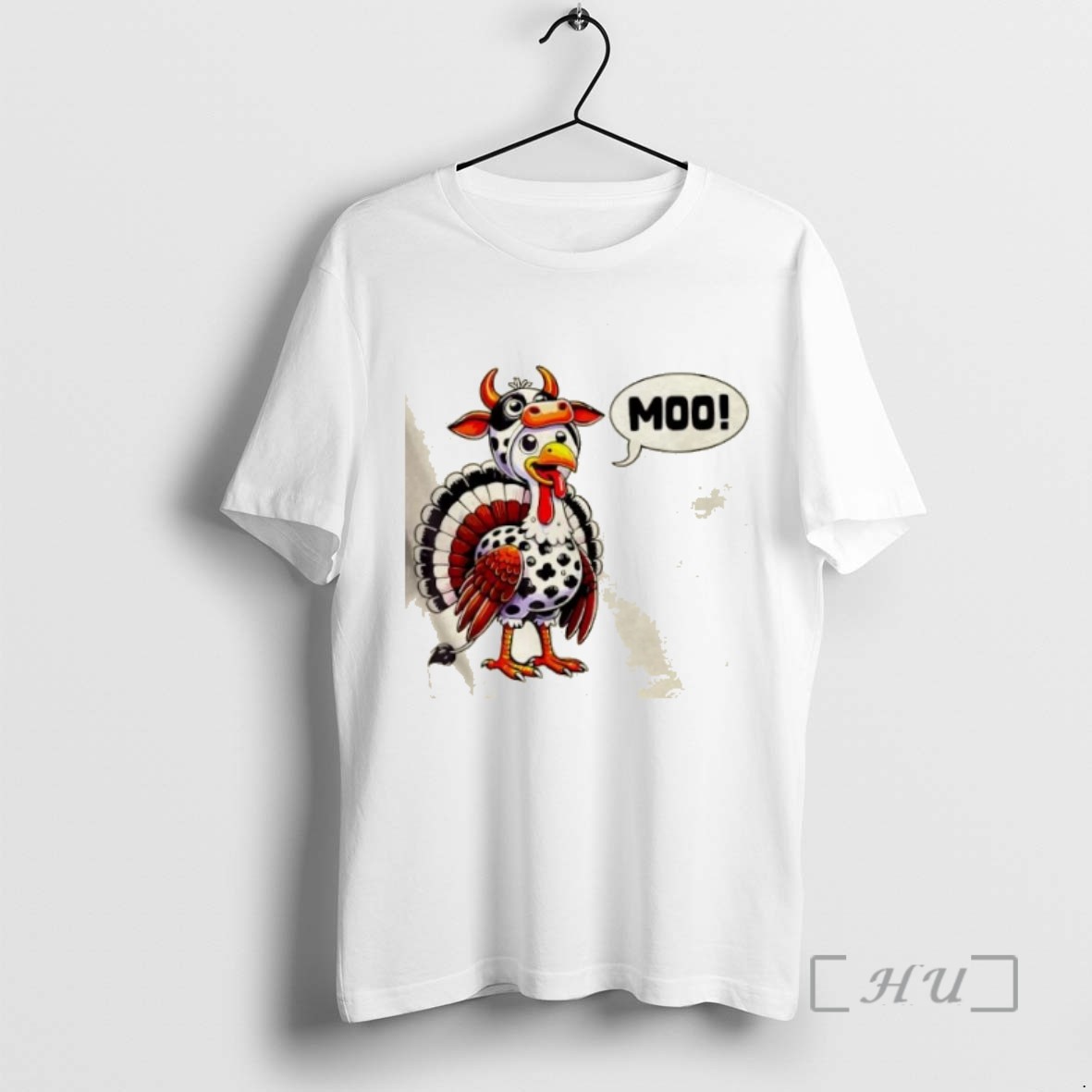 Officials Turkey Moo Cow Thanksgiving T Shirt Sweater Hoodie