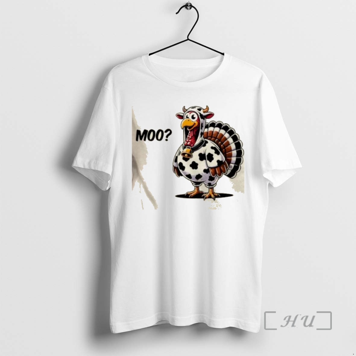 Officials Turkey Moo Funny Cute Thanksgiving T Shirt Sweater Hoodie