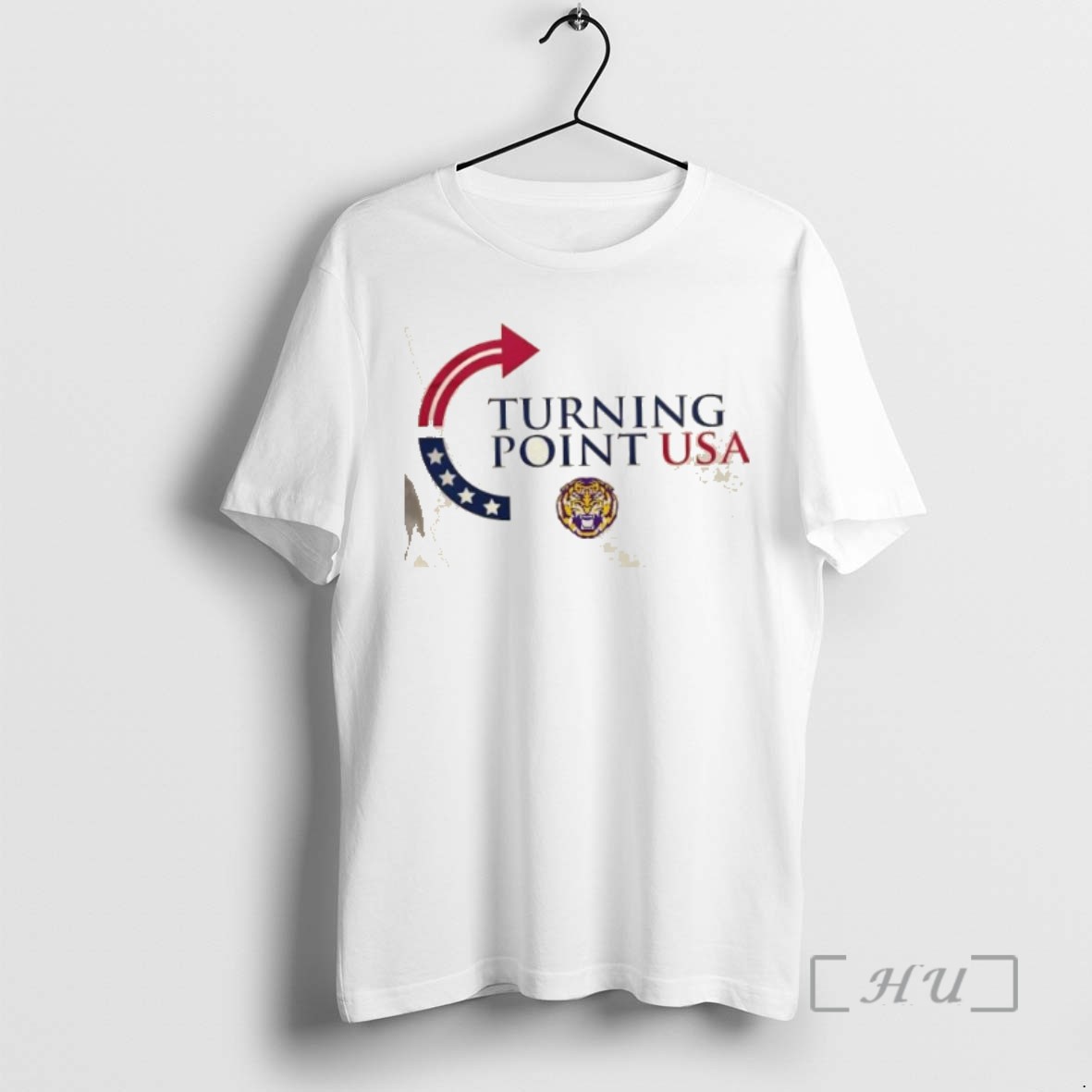 Officials Turning Point Usa Charlie Kirk X Lsu Tigers 2 Sided Shirts Sweater Hoodie