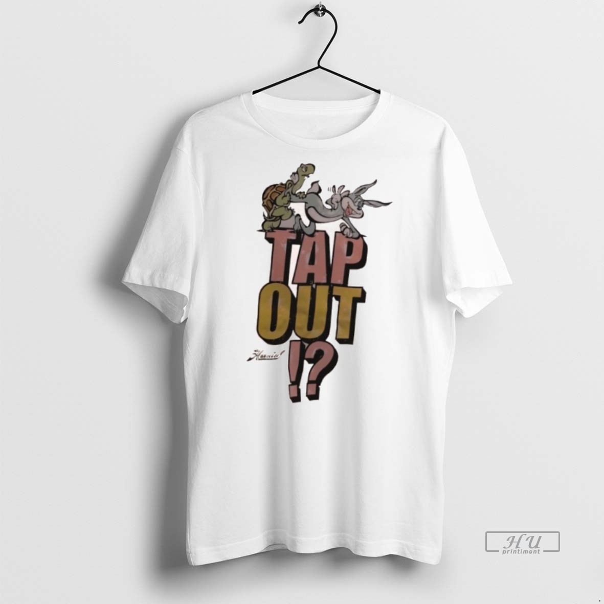 Officials Turtle And Rabbit Tap Out T Shirt Sweater Hoodie