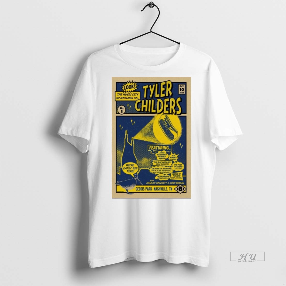 Officials Tyler Childers 10 October 2025 Geodis Park In Nashville Tn Tee Shirt Sweater Hoodie